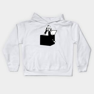 Jack in the box clown Kids Hoodie